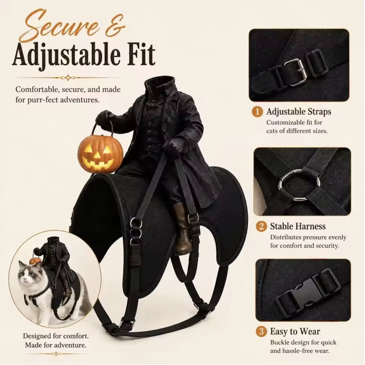 Headless Horseman Rider Costume